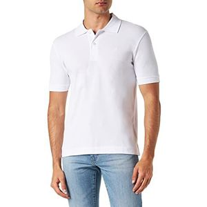 Seidensticker Men's Slim Fit poloshirt korte mouw Polo Shirt, wit, 3XL, wit, 3XL