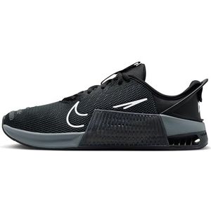 Nike M Metcon 9 FLYEASE Sneakers voor heren, zwart/wit-antraciet-smoke grijs, 44 EU, Zwart Wit Antraciet Smoke Grey, 44 EU