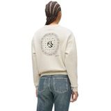 Karl Lagerfeld Jeans, Dames, Bandana Logo Sweat, Regular Fit, Beige, XS