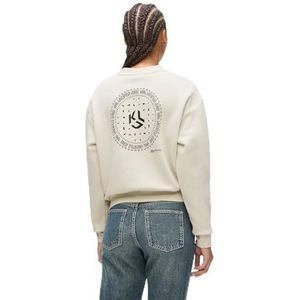 Karl Lagerfeld Jeans, Dames, Bandana Logo Sweat, Regular Fit, Beige, XS
