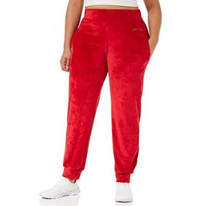 KENDALL & KYLIE K&K W VEROUR HIGH Rise Jogger KKW3711721 Broeken, Bloody ROOD, XL, Bloedige Rood, XL