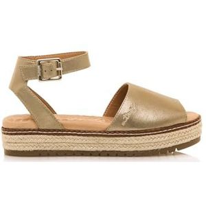 Mustang - Amelie - Sandalen - Wit - 3 tot 5 cm - Gesp - Casual