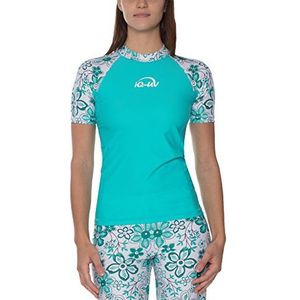 iQ-UV dames UV-shirt slim fit Colormix