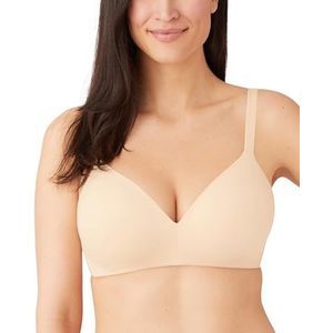 Wacoal Women's How Perfect Soft Cup Bra, Natural Nude, 34C