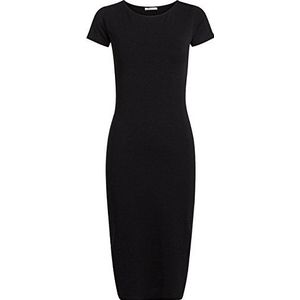 PIECES dames pcmaith midi jurk, zwart (zwart), L