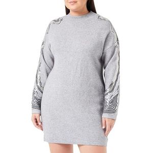 FENIA Lange trui voor dames, grijs, XS/S