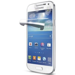 Cellular Line Anti-spiegel displaybeschermfolie voor Samsung Galaxy S IV Mini met anti-vingereffect incl. applicator en microvezeldoek transparant