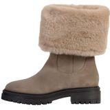 Geox - Iridea - Dameslaarzen - Zwart - Leer