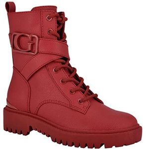 GUESS Orana Combat Boot voor dames, Rood, 39.5 EU