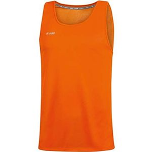 JAKO - Tanktoprun 2.0, Uniseks-Kind, Neon-Oranje, 164