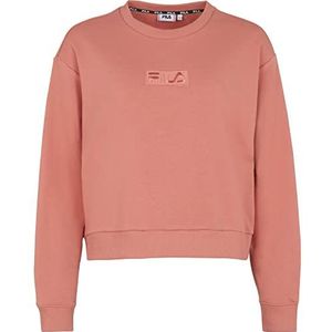 FILA Bansko Cropped Crew Sweat Sweatshirt voor dames, Tea Rose, XL