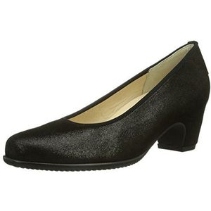 Hassia Parijs Brede H Dames Pumps, zwart 0100 zwart., 38 EU Breed