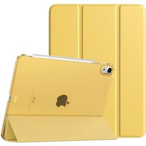 TiMOVO Hoes voor iPad Air, 11 inch, M2 2024, iPad Air 6, iPad Air 5/4e generatie hoes (2022/2020), slanke beschermhoes met transparante achterkant, automatische slaap/ontwaakhoes, Capri blauw