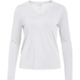 Object - Annie Re - T-shirt - V-hals - Lange Mouwen - Slim Fit