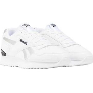 Reebok Glide Ripple Clip Hardloopschoenen voor dames, wit/wit/zilver metallic, maat 37 EU, Wit Wit Zilver Metallic, 38 EU