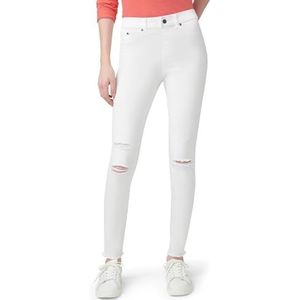 HUE Women's Ripped Knee Denim Leggings