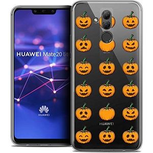 Beschermhoes voor 6,3"" Huawei Mate 20 Lite, ultradun, Halloween Smiley pompoen