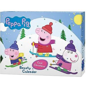 KTN Peppa Pig - Bad & Plezier Kalender, Coole kerst, adventskalender gevuld met cosmetica en verzorgingsproducten