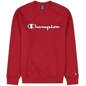 Champion Legacy American Classics - Powerblend Fleece Crewneck Sweatshirt, Rood TBR, S Heren FW23, Rosso Tbr, S