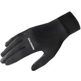 Salomon Cross warme uniseks handschoenen, gemak, trailrunning, wandelen, ademende warmte en algemeen slim ontwerp, zwart, M