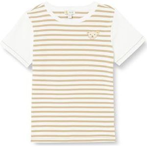 Steiff Chinchilla T-shirt voor jongens, korte mouwen, Chinchilla, 116 cm