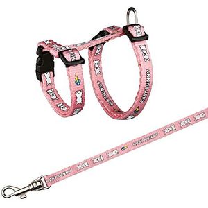 Trixie konijnentuig met riem baby bunny assorti 20-33X0,8+125 CM