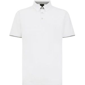 Geox M Polo Jersey Poloshirt voor heren, wit (optical white), XL