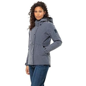 Jack Wolfskin Snowy Park JKT W Jas, nachtblauw, S Dames, Nachtblauw., S