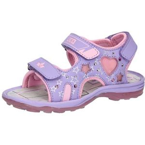 Lico Spotlight V Blinky sandalen voor jongens en meisjes, paars/roze, 26 EU, paars roze, 26 EU