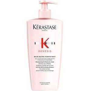 Kérastase Shampoo voor normaal tot droog en verzwakt haar, versterkend en ontwarrend haarbad, Bain Nutri-Fortifiant, Genesis, 2 x 500 ml