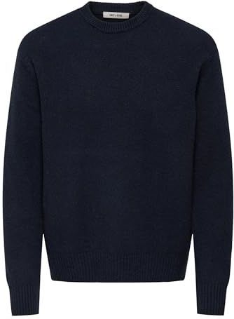 Only & Sons - JAMES - Pullover - Mêlee - Relaxed Fit - Katoenmix met Wol
