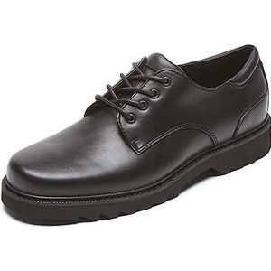 Rockport Northfield leren veterschoenen voor heren, Zwart, 12.5 UK Wide