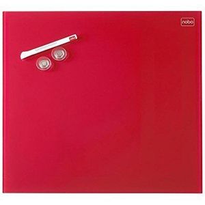 N:Glassboard 450x450mm red Retail Pack
