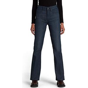 G-Star Raw 3301 High Flare Jeans dames, Zwart (Worn in Leaden C922-c776), 27W / 34L