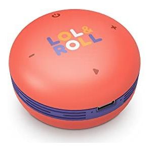 Energy Sistem Pop Kids Speaker (draadloze Bluetooth 5.0-technologie, Music Share, volumeregelaar, 5 W) - oranje