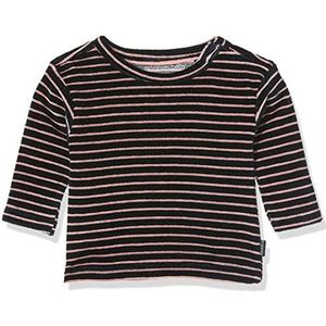 Noppies Baby-meisje G Tee Boxy Ls Corvallis Stré T-shirt, meerkleurig (Dark Sapphire P208), 56 cm