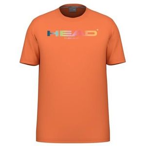 Head Racket Rainbow T-shirt Met Korte Mouwen