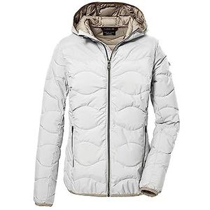 G.I.G.A. DX dames Gewatteerd jack met capuchon/functioneel jack is waterafstotend GW 21 WMN QLTD JCKT, gebrochenes weiss, 34, 39845-000