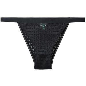 United Colors of Benetton Slip 3EQ91S018 ondergoed, zwart 100, L dames, Zwart 100, L