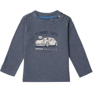 Noppies Baby Theodore T-shirt met lange mouwen voor jongens, Turbulence - N138, 50 cm