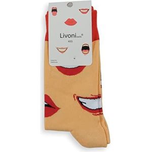 Livoni Kiss-sokken Regular 43-46, meerkleurig, L, Meerkleurig, L