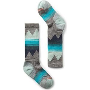 Smartwool Ski Light Cushion OTC Sokken voor kinderen 29-32edium Gray 29-32