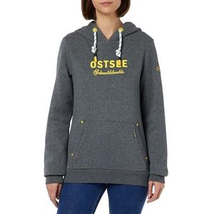 PLUMDALE Dames Hoodie 34613830-PL01, grijs melange, S, grijs melange, S