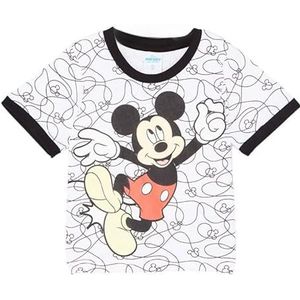 Disney jongens T-shirt, wit, 5 jaar, Wit., 5 Jaren
