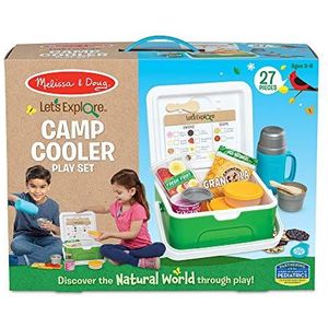 Melissa & Doug 40800 Let's Explore Camp Cooler Set | Pretend Play | 3+ | Cadeau voor jongen of meisje