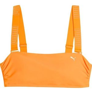 Puma - Bandeau Top - Dames - Zwart - Gerecycled Materiaal