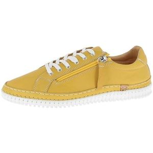 Andrea Conti Lage sneakers voor dames, citroen, 36 EU