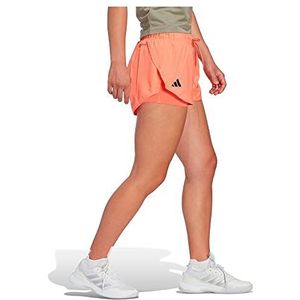 adidas Dames Club Tennis Shorts, coral fusion, XL