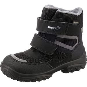 Superfit Snowcat warm gevoerde Gore-tex sneeuwlaarzen voor jongens, Zwart grijs 0000, 24 EU Weit