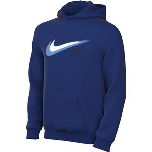 Nike Boy's Top B Nsw Si Flc Po Hoody Bb, Deep Royal Blue, FZ4712-455, XS